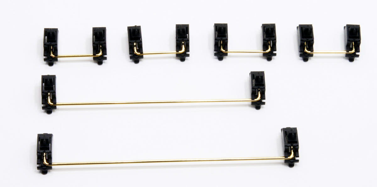 Authentic Cherry Gold Plated Stabilizers